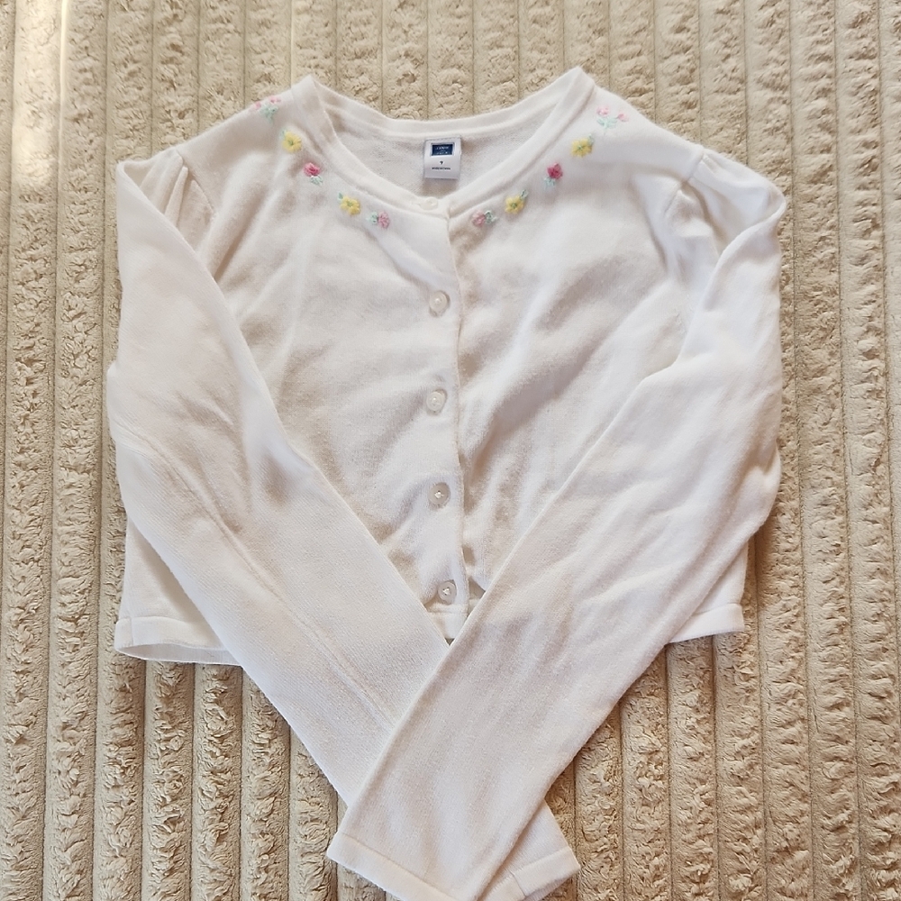 Janie and Jack Cropped Cardigan